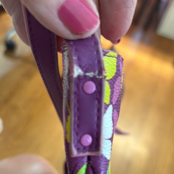 Vera Bradley Flutterby Adjustable Crossbody Bag with Flaw - Picture 9 of 9